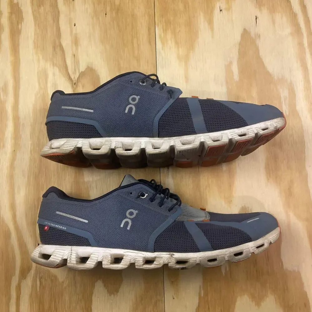 On Cloud 5 Push Men’s Running Shoes – Dust/Ink – Athletic – Size 12.5 - Picture 3 of 8